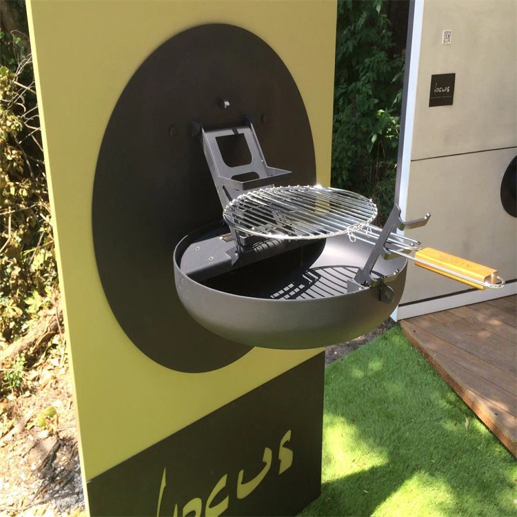 wall barbecue folds