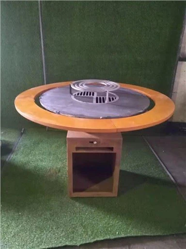 Метални роштиљ на отвореном за тешке услове рада