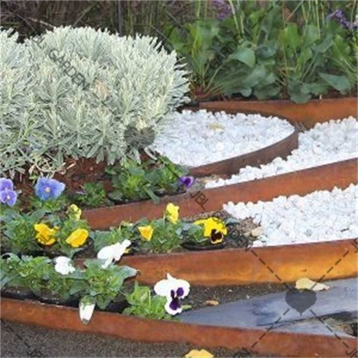 Garden Edging Black Metal