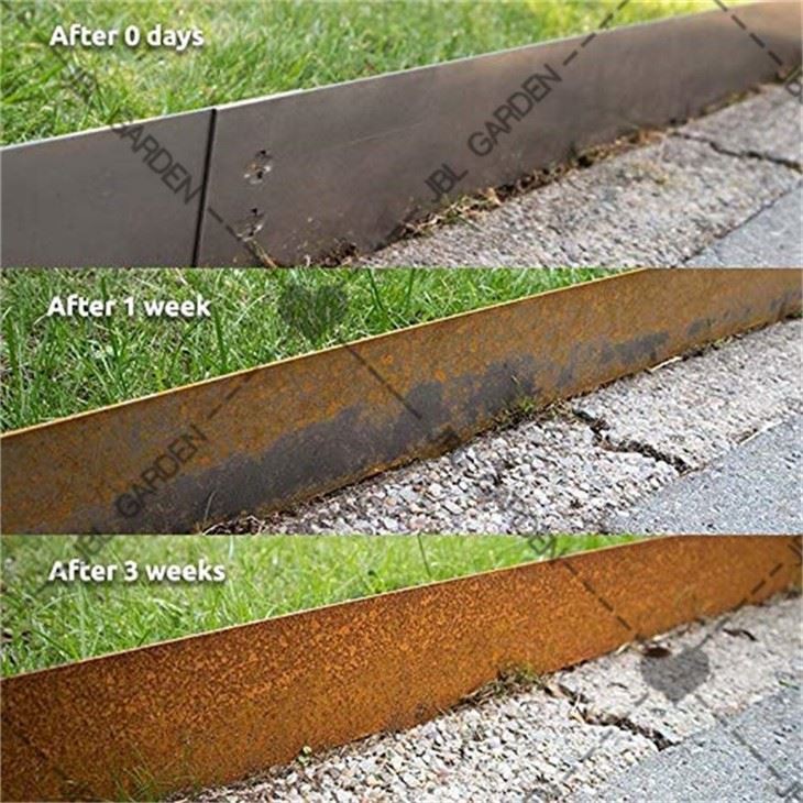Garden Edging Black Metal