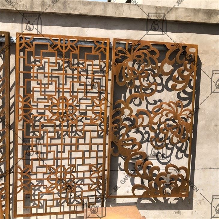 Metal Room Divider Laser Cut Home Living