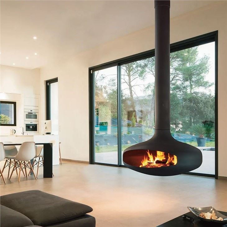 Modern Type Fireplace