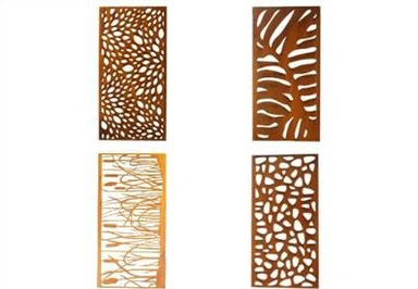 Декоративни екран 600 Кс 1200 мм од зарђалог челика