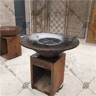 Спољна кухиња Цортен Стеел Ббк