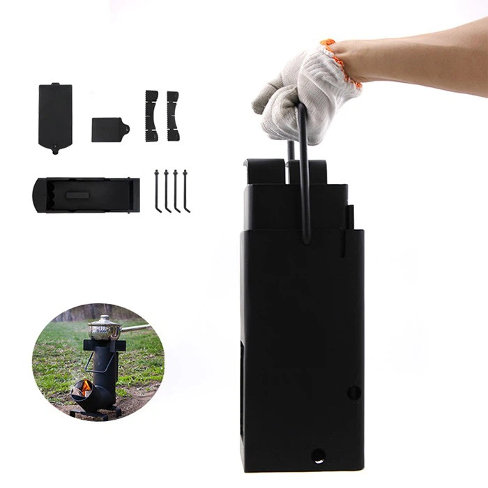 Portable Wood Burning Camping Stove Collapsible