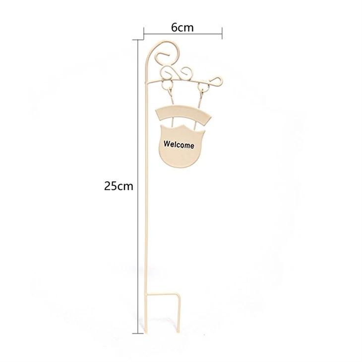 Metal Garden Decorative Stakes