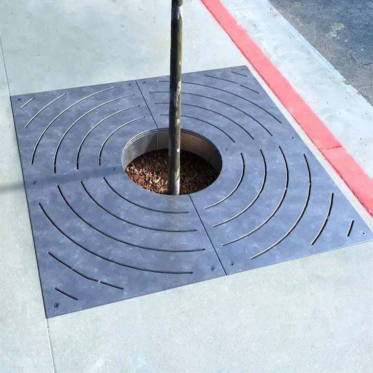 Round Cubic Tree Grate
