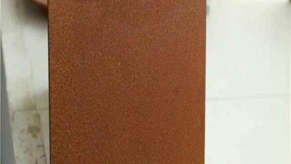 Rust-hued Steel