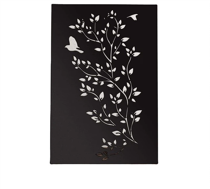 Rust Metal Privacy Screen