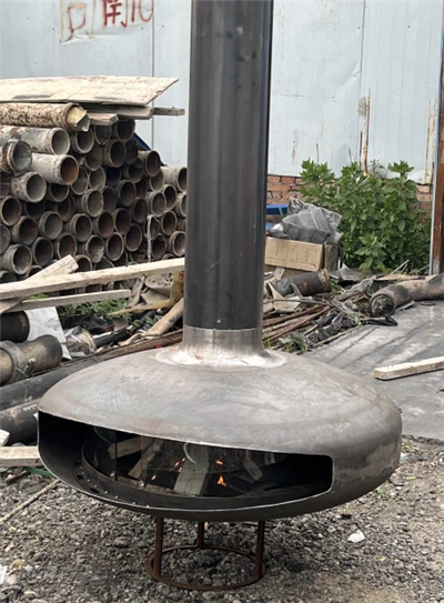 Висећа ватрена јама од Цортен челика