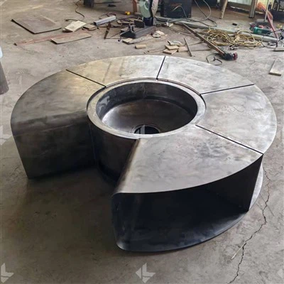 Цортен Стеел Патио Јама за ватру са роштиљем