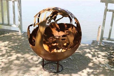 Ласерско резање ватрене лопте