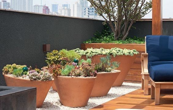 Square Planters Large Flowerpot