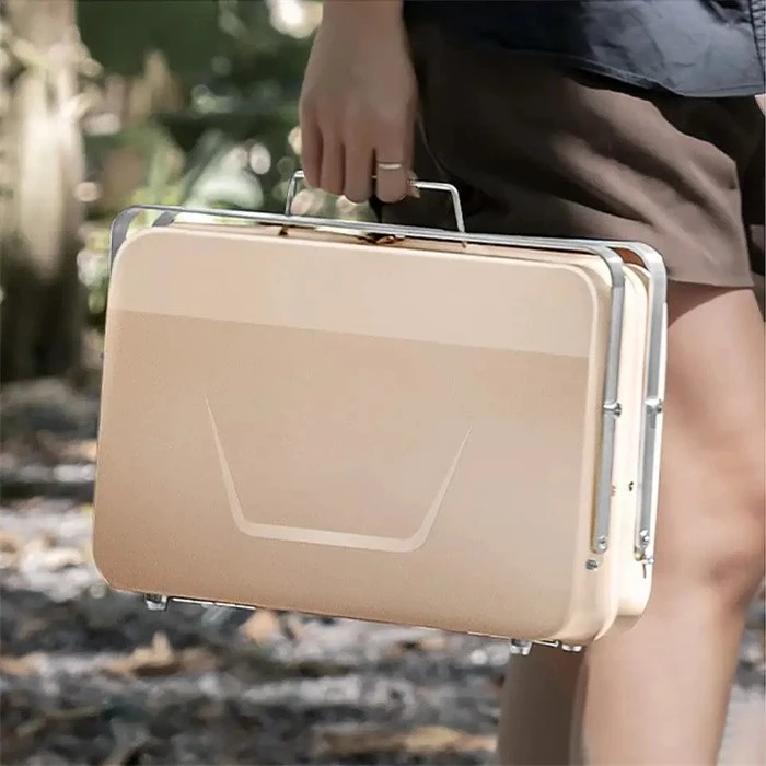 Tiny Suitcase BBQ Grill