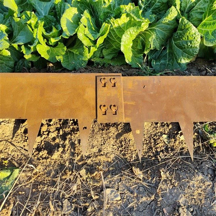 Weather-resistant Corten Steel Garden Edging factory